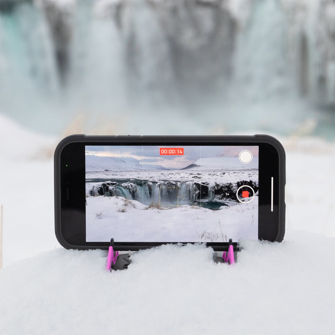 Mirla | Bärbar telefonstativ för perfekta bilder – SnapFold-Eva Jonsson