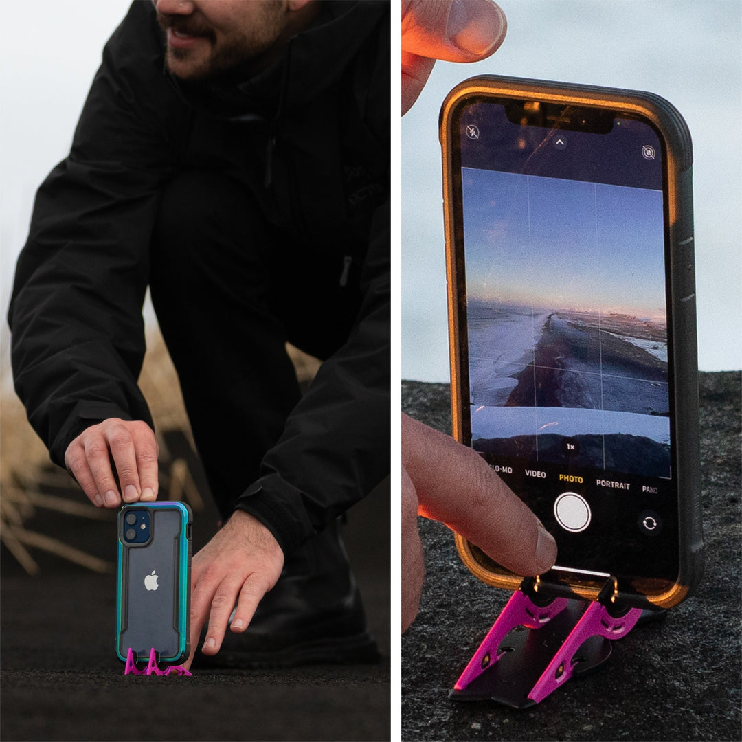 Mirla | Bärbar telefonstativ för perfekta bilder – SnapFold-Eva Jonsson