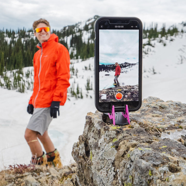 Mirla | Bärbar telefonstativ för perfekta bilder – SnapFold-Eva Jonsson