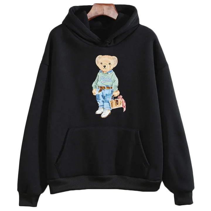 Mirla | Bärmönster Sweatshirt för Damer-Eva Jonsson