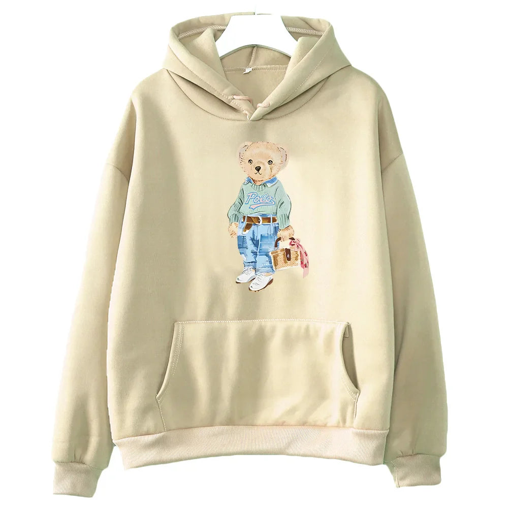 Mirla | Bärmönster Sweatshirt för Damer-Eva Jonsson