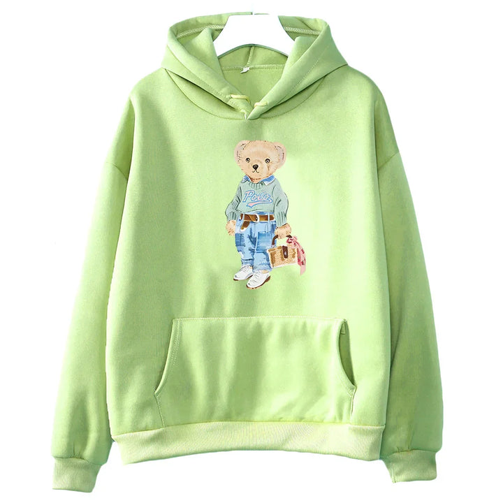 Mirla | Bärmönster Sweatshirt för Damer-Eva Jonsson