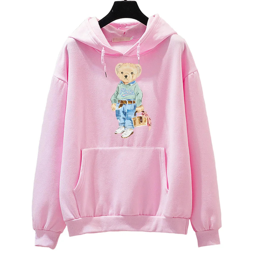 Mirla | Bärmönster Sweatshirt för Damer-Eva Jonsson