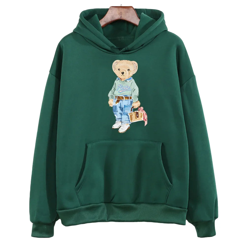Mirla | Bärmönster Sweatshirt för Damer-Eva Jonsson