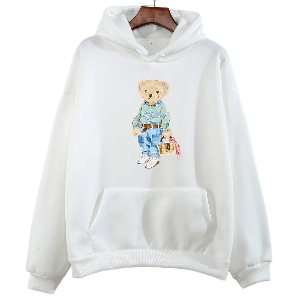 Mirla | Bärmönster Sweatshirt för Damer-Eva Jonsson