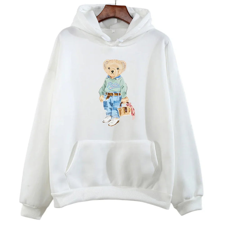 Mirla | Bärmönster Sweatshirt för Damer-Eva Jonsson
