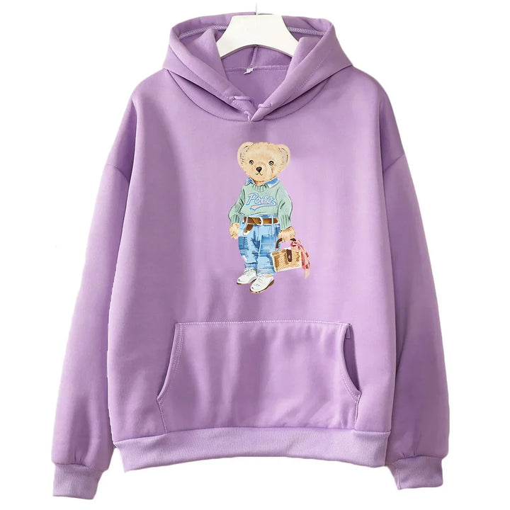 Mirla | Bärmönster Sweatshirt för Damer-Eva Jonsson