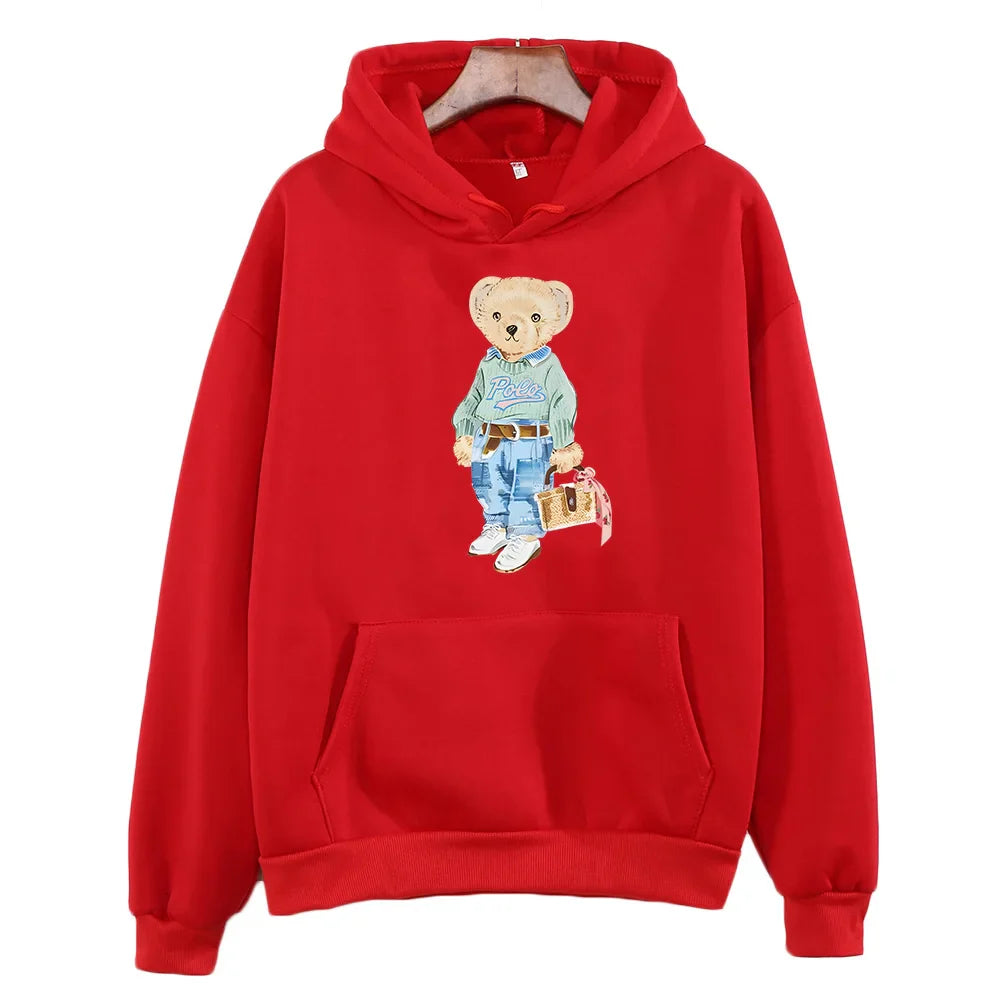 Mirla | Bärmönster Sweatshirt för Damer-Eva Jonsson