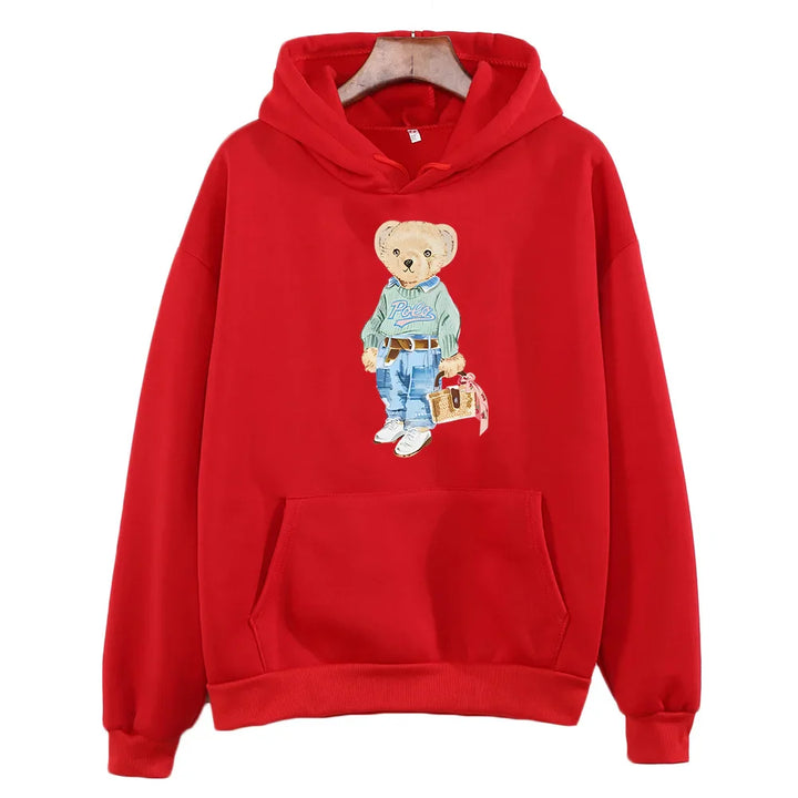 Mirla | Bärmönster Sweatshirt för Damer-Eva Jonsson
