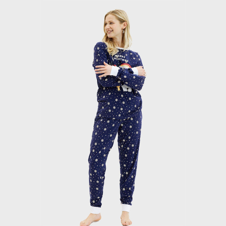 Mirla | Bästa vänner jul julpyjamas kvinnor-Eva Jonsson