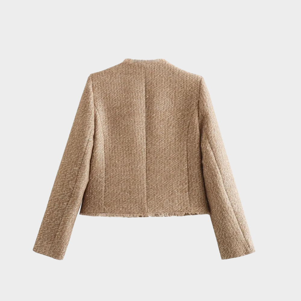 Mirla | Beige Tweedjacka Dam-Eva Jonsson
