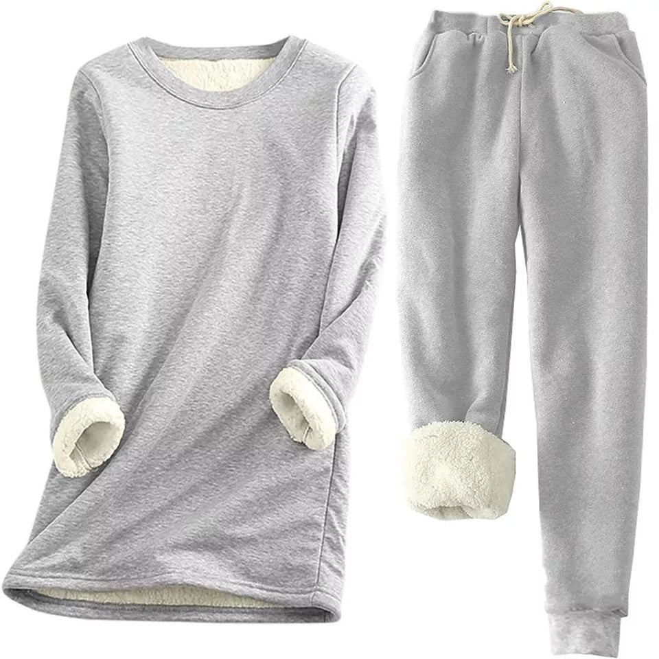 Mirla | Bekväm Fleece Set för Kvinnor-Eva Jonsson