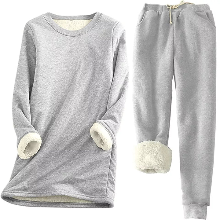 Mirla | Bekväm Fleece Set för Kvinnor-Eva Jonsson