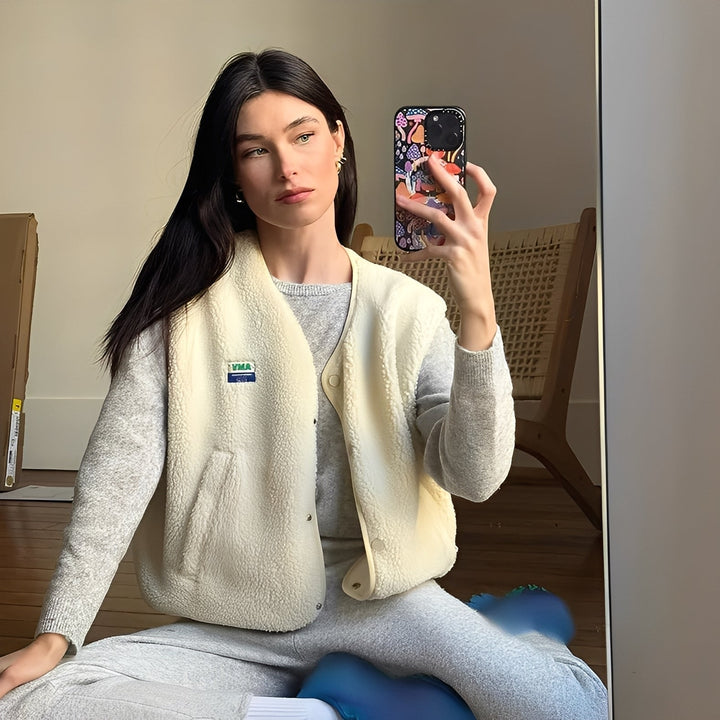 Mirla | Bekväm Fleeceväst för Damer-Eva Jonsson