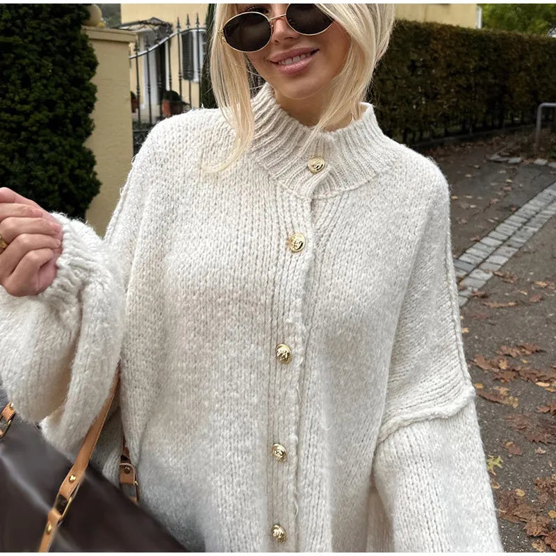 Mirla | Bekväm Oversize Cardigan för Kvinnor-Eva Jonsson