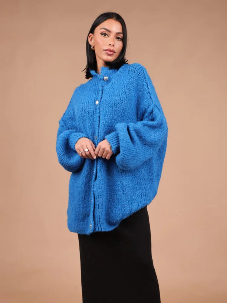 Mirla | Bekväm Oversize Cardigan för Kvinnor-Eva Jonsson