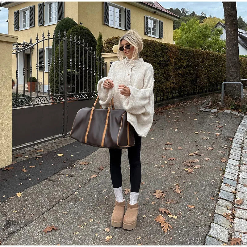 Mirla | Bekväm Oversize Cardigan för Kvinnor-Eva Jonsson