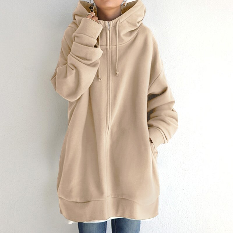 Mirla | Bekväm Oversize-Vinterhoodie Cassandra-Eva Jonsson