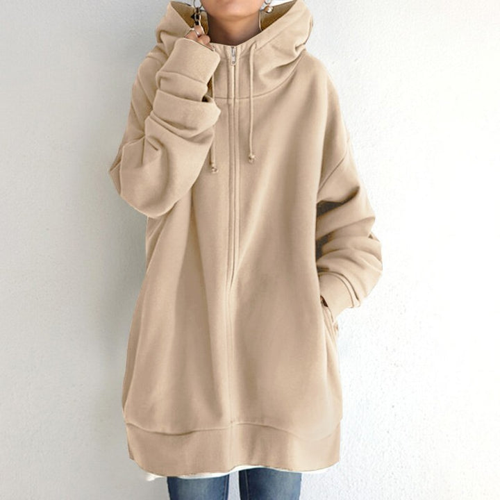 Mirla | Bekväm Oversize-Vinterhoodie Cassandra-Eva Jonsson