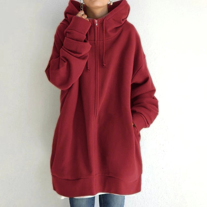 Mirla | Bekväm Oversize-Vinterhoodie Cassandra-Eva Jonsson
