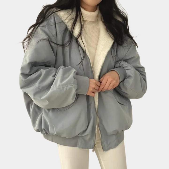 Mirla | Bekväm Oversized Vinterjacka-Eva Jonsson