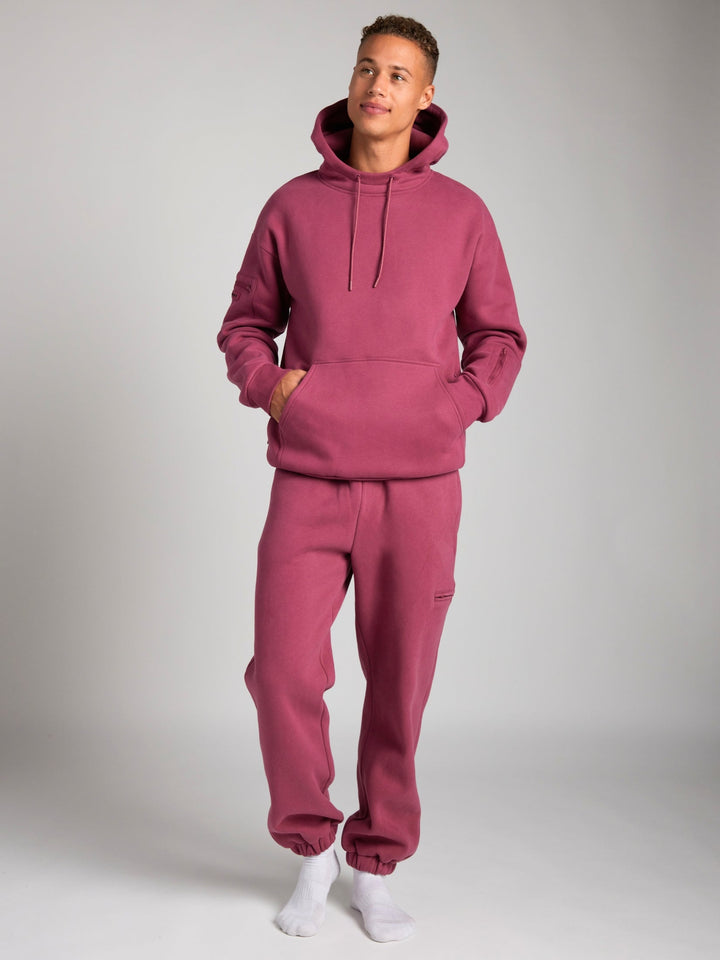 Mirla | Bekväm Rese-Hoodie med Flygplansläge Grafik-Eva Jonsson