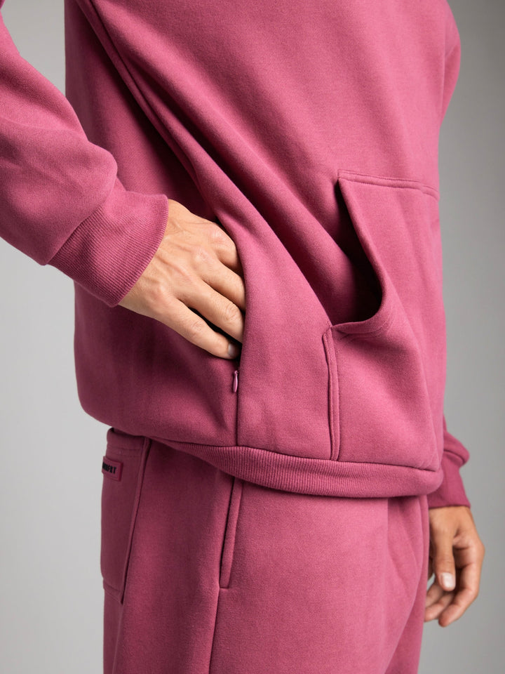 Mirla | Bekväm Rese-Hoodie med Flygplansläge Grafik-Eva Jonsson