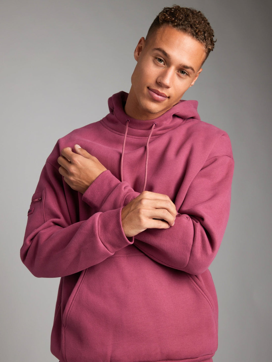 Mirla | Bekväm Rese-Hoodie med Flygplansläge Grafik-Eva Jonsson