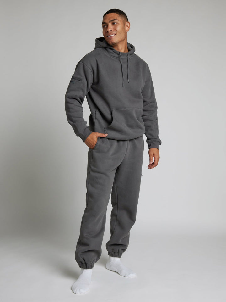 Mirla | Bekväm Rese-Hoodie med Flygplansläge Grafik-Eva Jonsson