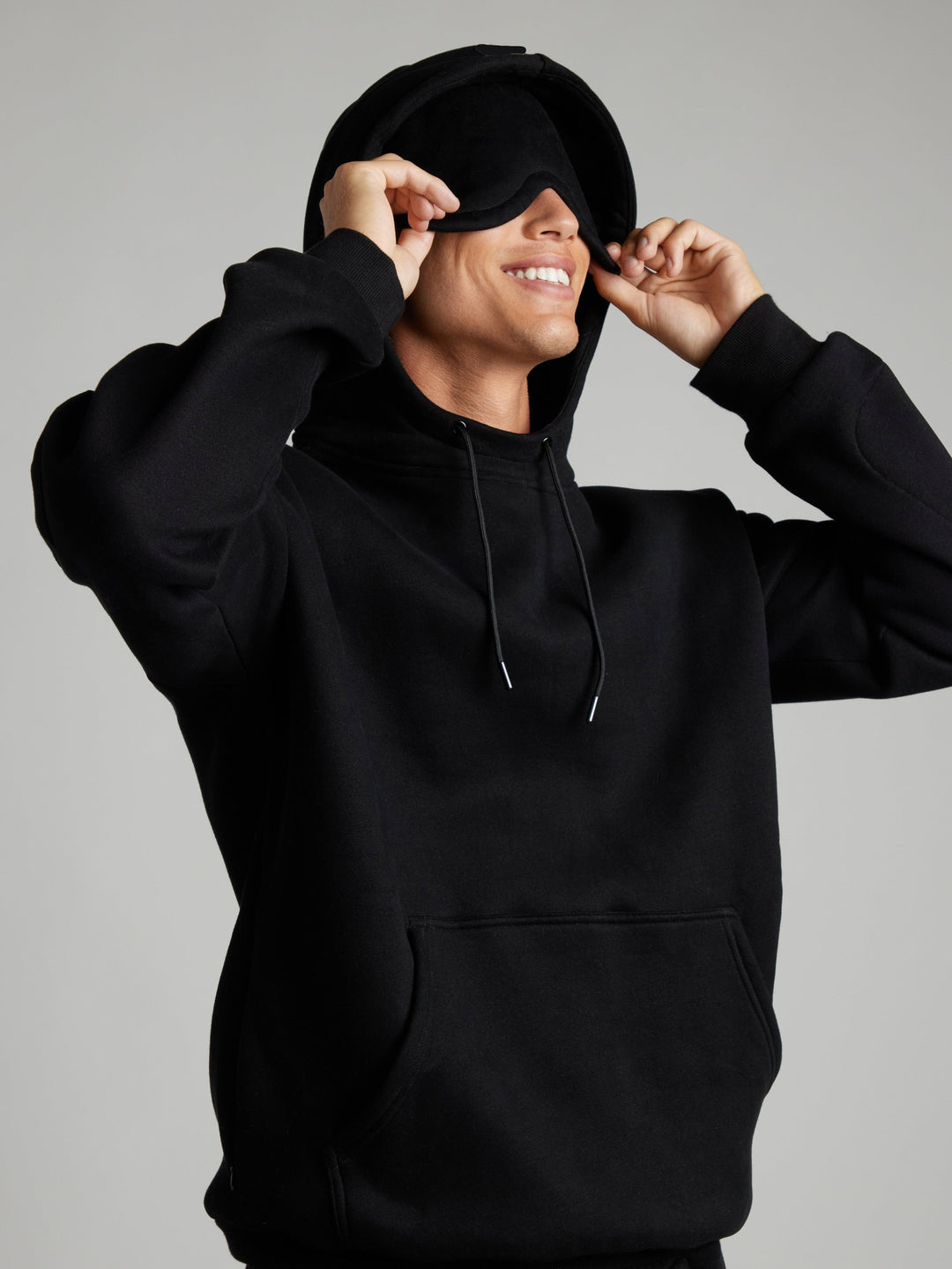 Mirla | Bekväm Rese-Hoodie med Flygplansläge Grafik-Eva Jonsson