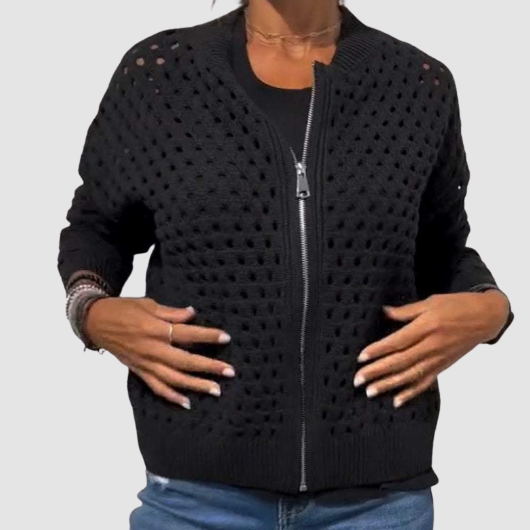 Mirla | Bekväm Stickad Cardigan-Eva Jonsson