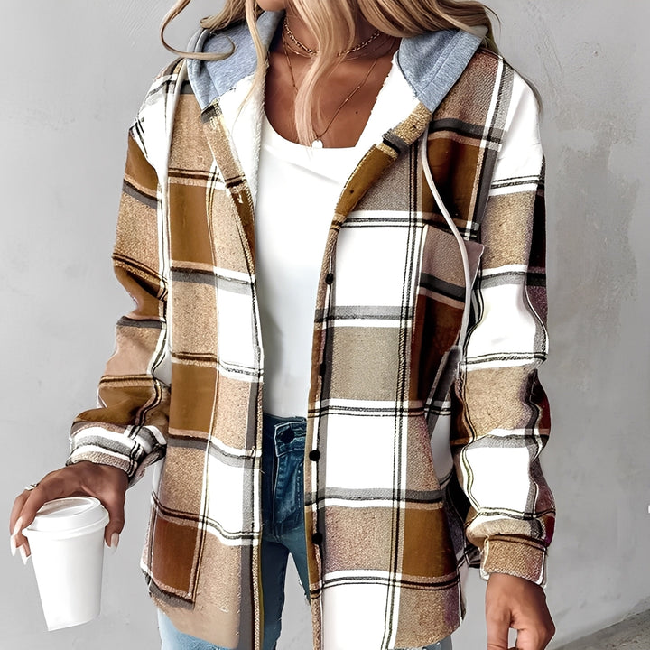 Mirla | Bekväm, Varm Dam Hoodie-Jacka-Eva Jonsson