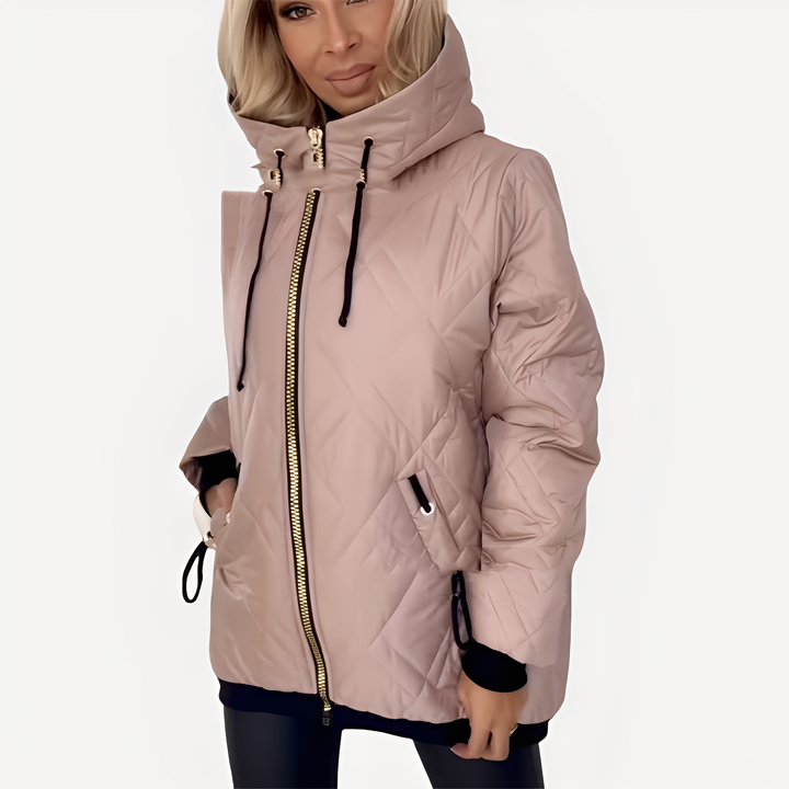 Mirla | Bekväm och Luftig Dam Hoodiejacka-Eva Jonsson