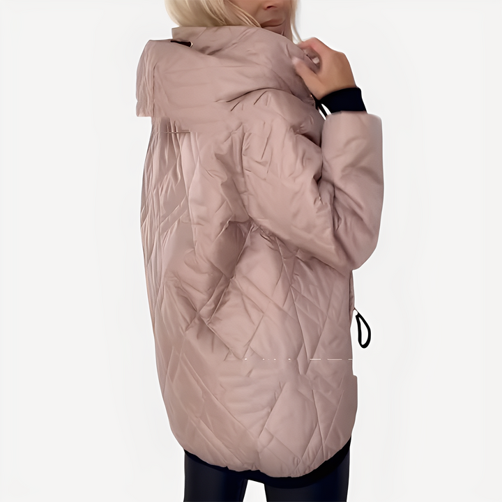 Mirla | Bekväm och Luftig Dam Hoodiejacka-Eva Jonsson