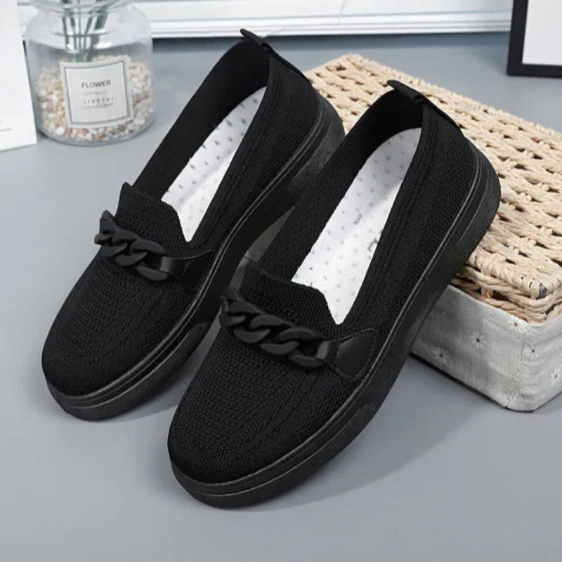 Mirla | Bekväma Slip On Sneakers för Damer-Eva Jonsson