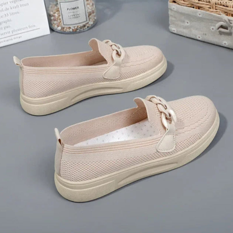 Mirla | Bekväma Slip On Sneakers för Damer-Eva Jonsson