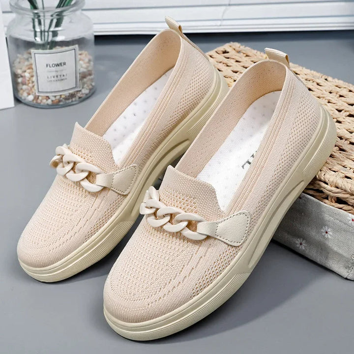 Mirla | Bekväma Slip On Sneakers för Damer-Eva Jonsson