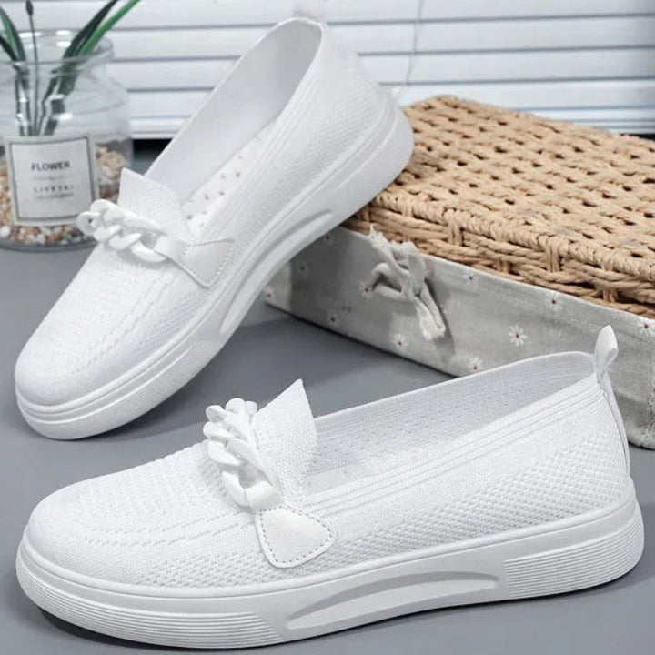 Mirla | Bekväma Slip On Sneakers för Damer-Eva Jonsson