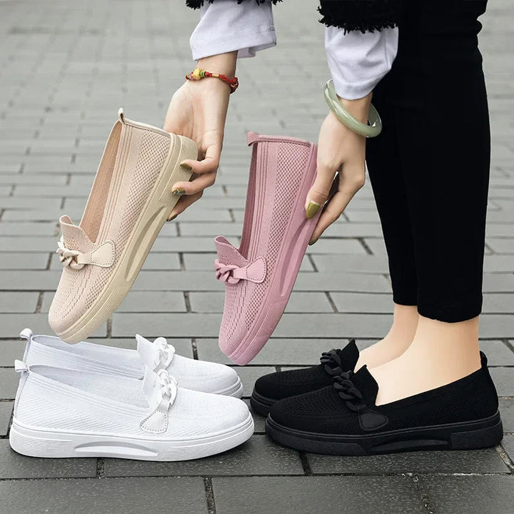 Mirla | Bekväma Slip On Sneakers för Damer-Eva Jonsson