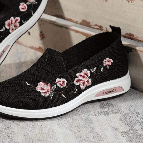 Mirla | Bekväma blommor ortopediska skor för damer-Eva Jonsson