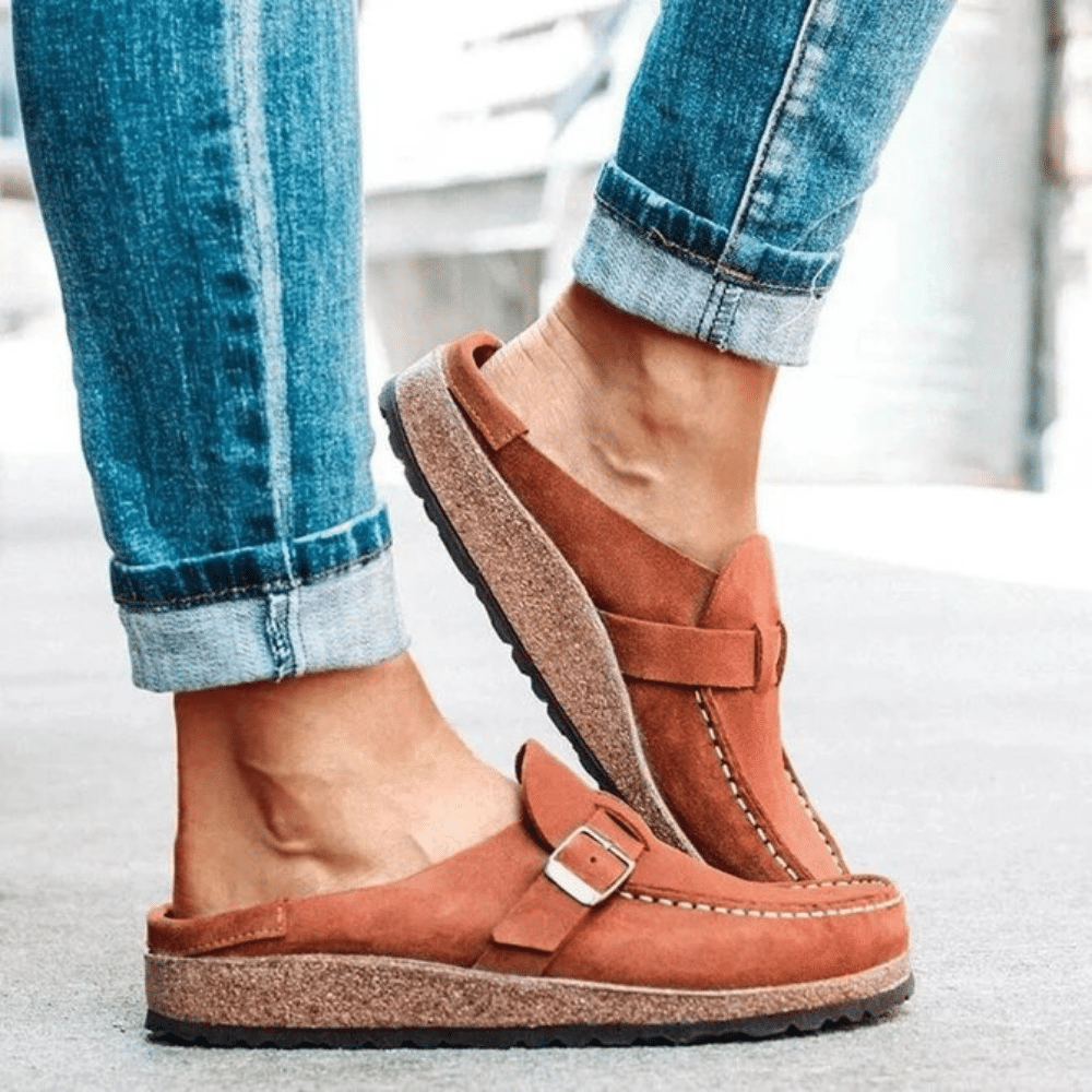 Mirla | Bekväma ergonomiska sandaler för damer stiliga, stabila & mångsidiga-Eva Jonsson