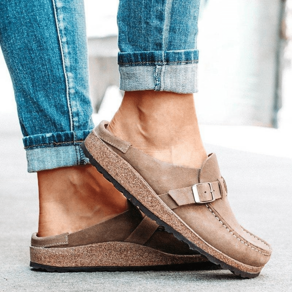 Mirla | Bekväma ergonomiska sandaler för damer stiliga, stabila & mångsidiga-Eva Jonsson