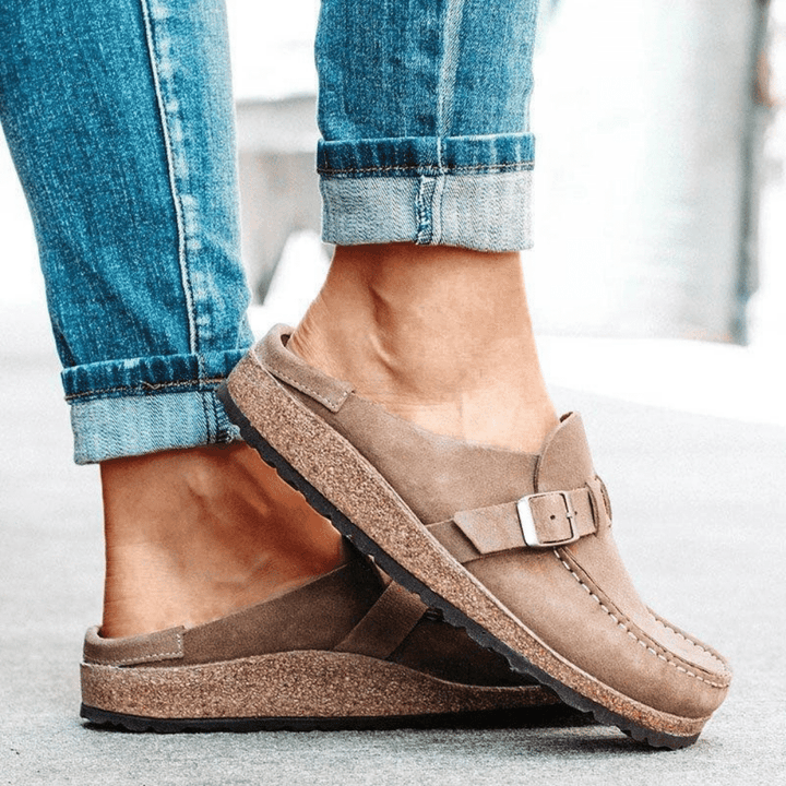 Mirla | Bekväma ergonomiska sandaler för damer stiliga, stabila & mångsidiga-Eva Jonsson