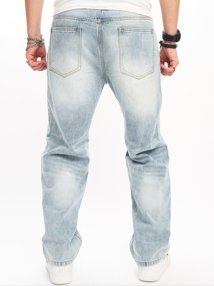 Mirla | Bekväma herrjeans med lös passform-Eva Jonsson