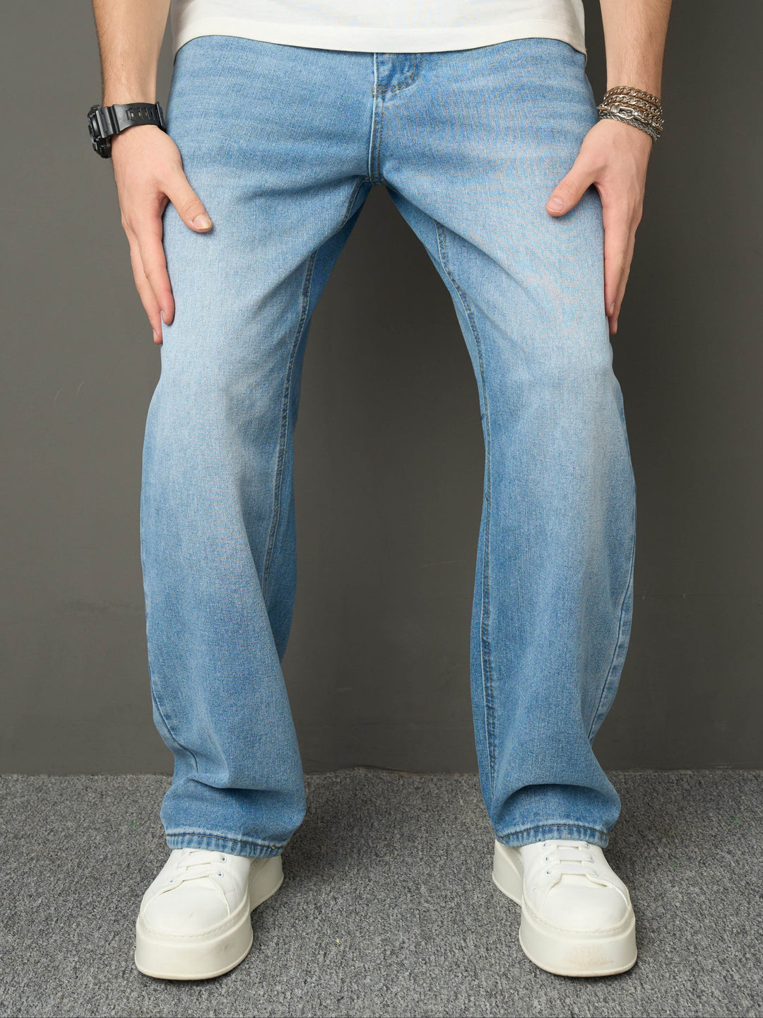 Mirla | Bekväma herrjeans med lös passform-Eva Jonsson