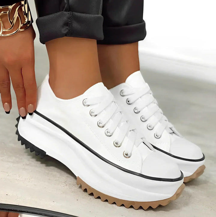 Mirla | Bekväma platå sneakers för damer-Eva Jonsson