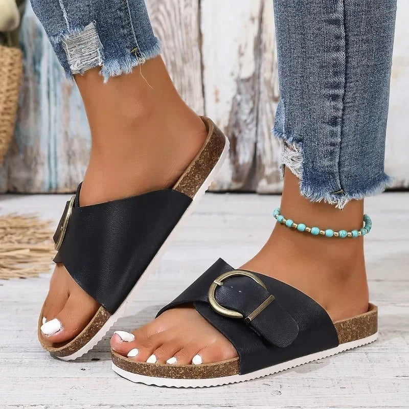 Mirla | Bekväma sandaler med andningsbart design-Eva Jonsson