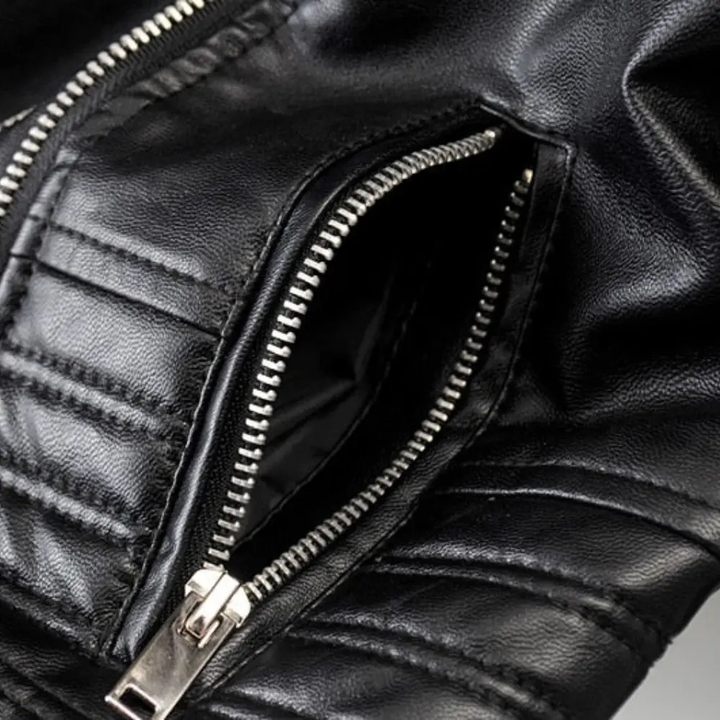 Mirla | Biker Konstläderjacka-Eva Jonsson