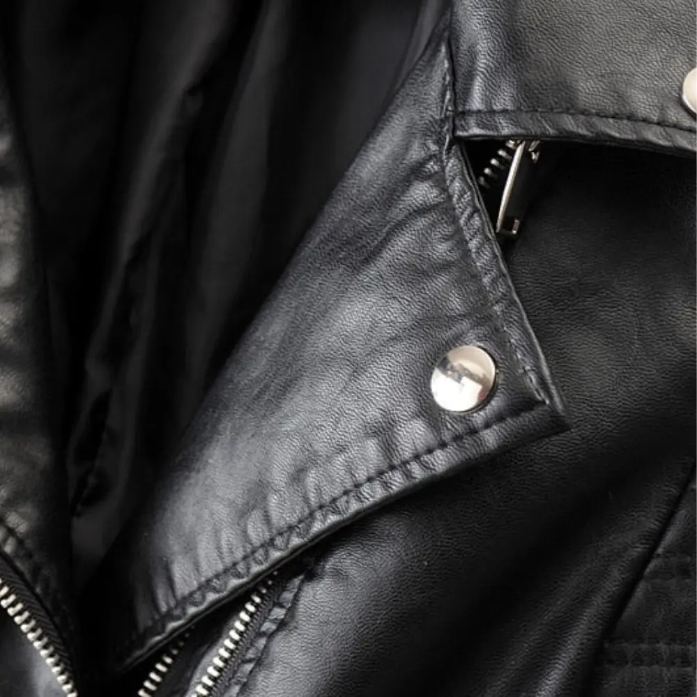 Mirla | Biker Konstläderjacka-Eva Jonsson
