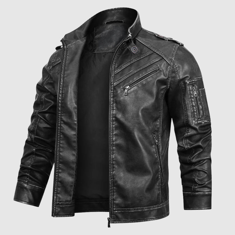 Mirla | Biker Streetwear Läderjacka-Eva Jonsson